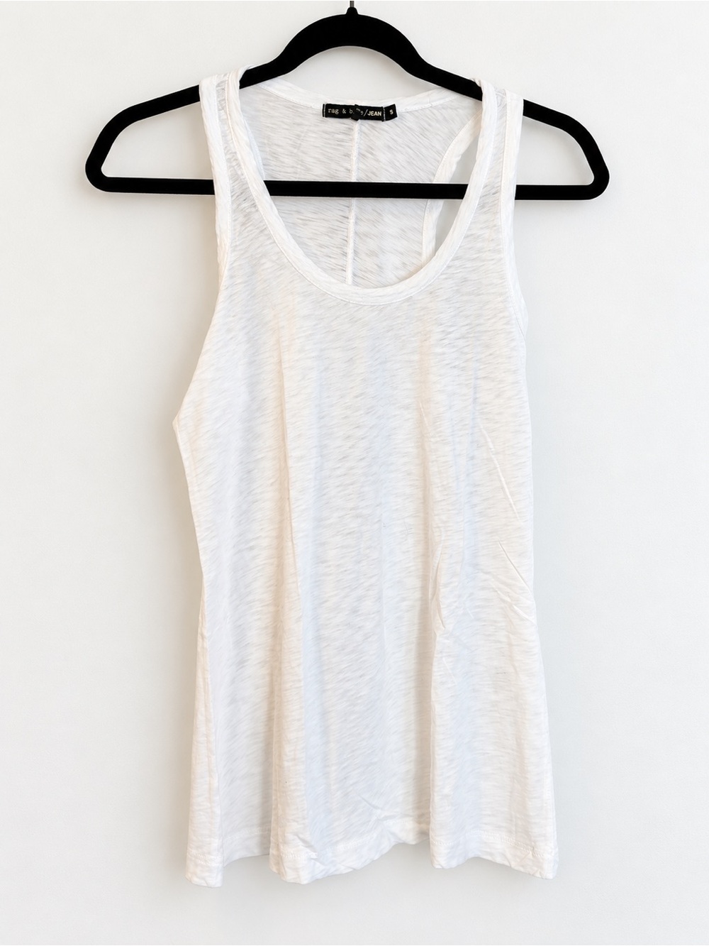 55. RAG & BONE JEAN BURN OUT COTTON TANK TOP